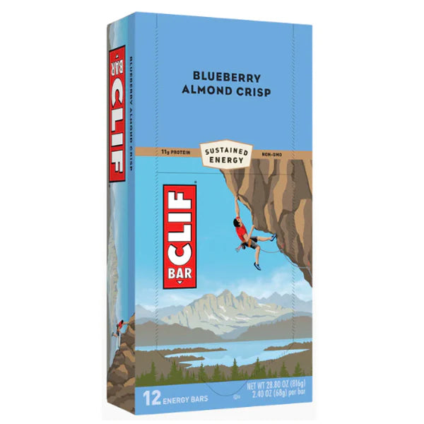 Clif Bar - Blueberry Almond Crisp 68g - 144/Case