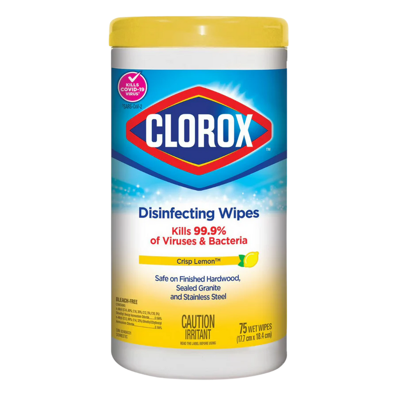 Clorox - Disinfecting Wipes Crisp Lemon - 75 Count