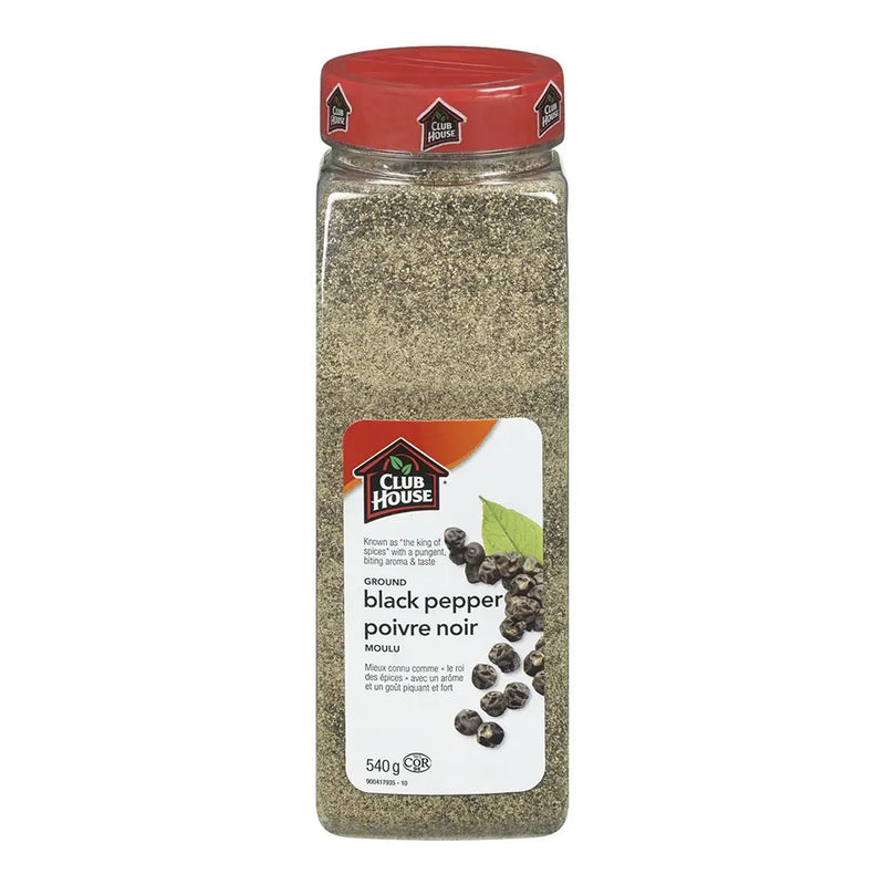 Club House - Black Pepper Ground - 540 g