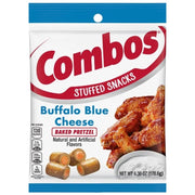 Combos - Buffalo Blue Cheese Baked Pretzels Snacks - 12 x 178.6g