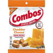Combos - Cheddar Cheese Baked Pretzels Snacks - 12 x 178.6g