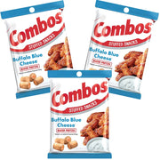 Combos - Buffalo Blue Cheese Baked Pretzels Snacks - 3 x 178.6g