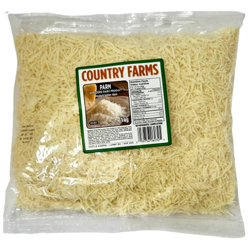 Country Farms Shredded Parmesan - 1 Kg