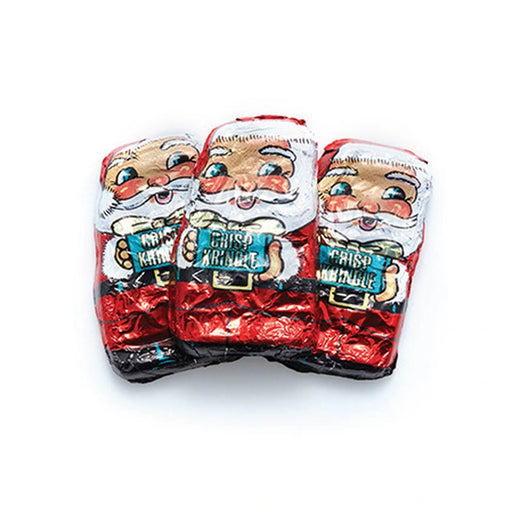  Crispy Chocolate Santas