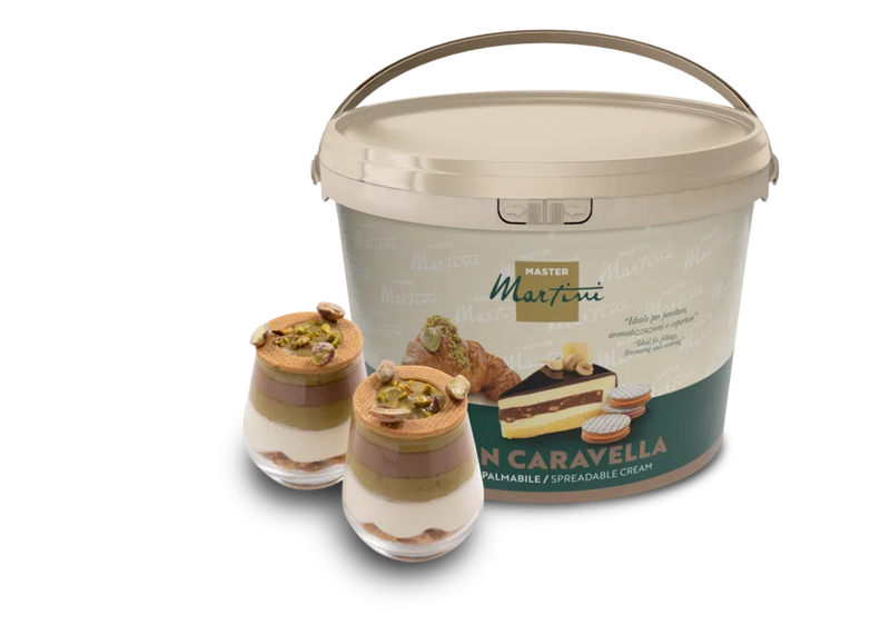 Crunch Pistachio Paste Gran Caravella - 5 Kg
