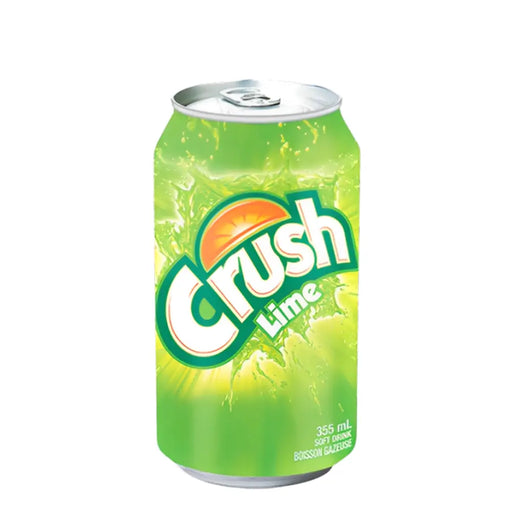 Crush - Lime Soda - 12 x 355 ml