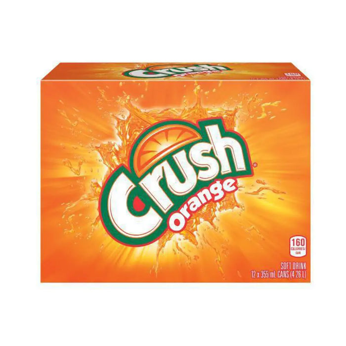 Crush - Orange Soda - 12 x 355 ml