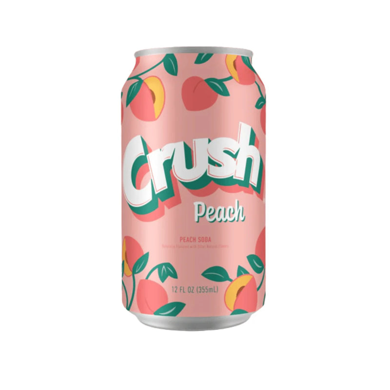 Crush - Peach Soda - 12 x 355 ml