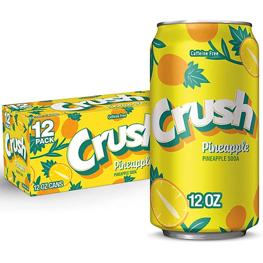 Crush Pineapple Soda 12 x 355 ml
