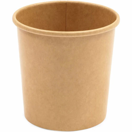 32 Oz Kraft Paper Soup Container - 500/Case