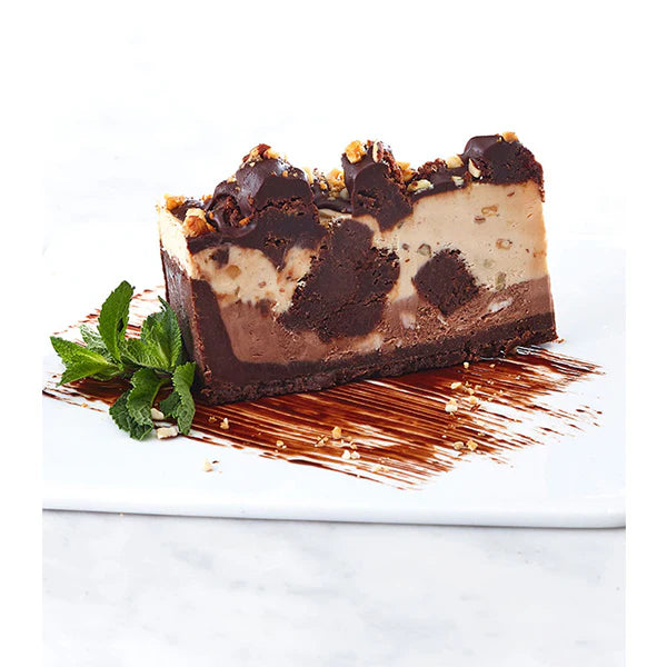 Daboom - Peanut Butter Fudge Brownie Cheesecake 14 Slices - 2.6 Kg