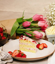 Daboom - Strawberry Shortcake 14 Slices - 1.9 Kg