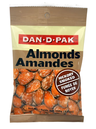Dan D Pak - Almonds Hickory Smoked 100g