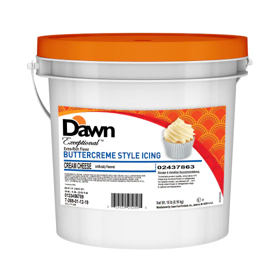 Dawn - Cream Cheese Icing - 8.16 Kg