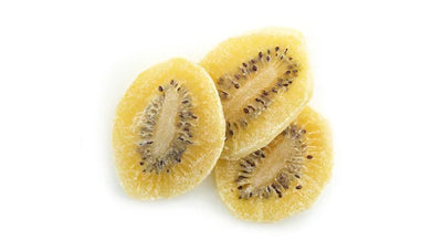 Dehydrated Candied Kiwi Slices, No Color Added - 22 Lbs