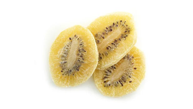 Dehydrated Candied Kiwi Slices, No Color Added - 22 Lbs