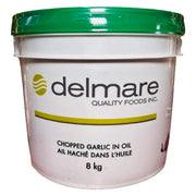 Delmare - Chopped Garlic In Oil - 8 Kg