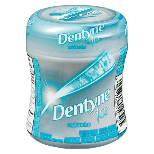 Dentyne Ice Avalanche Sugar Free Gum Bottle 60 Pcs 6 Packs