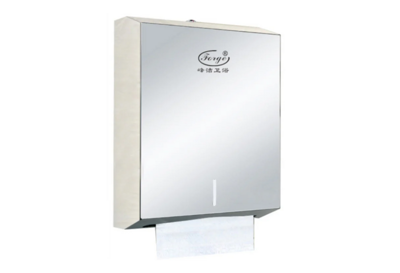 Dispenser for Multifold Towel Stainless Steel - Each