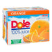 Dole - 100% Orange Juice - 12 x 340 ml