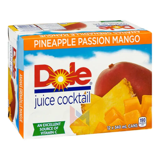 Dole - Cocktail Pineapple Passion Mango - 12 x 340 ml