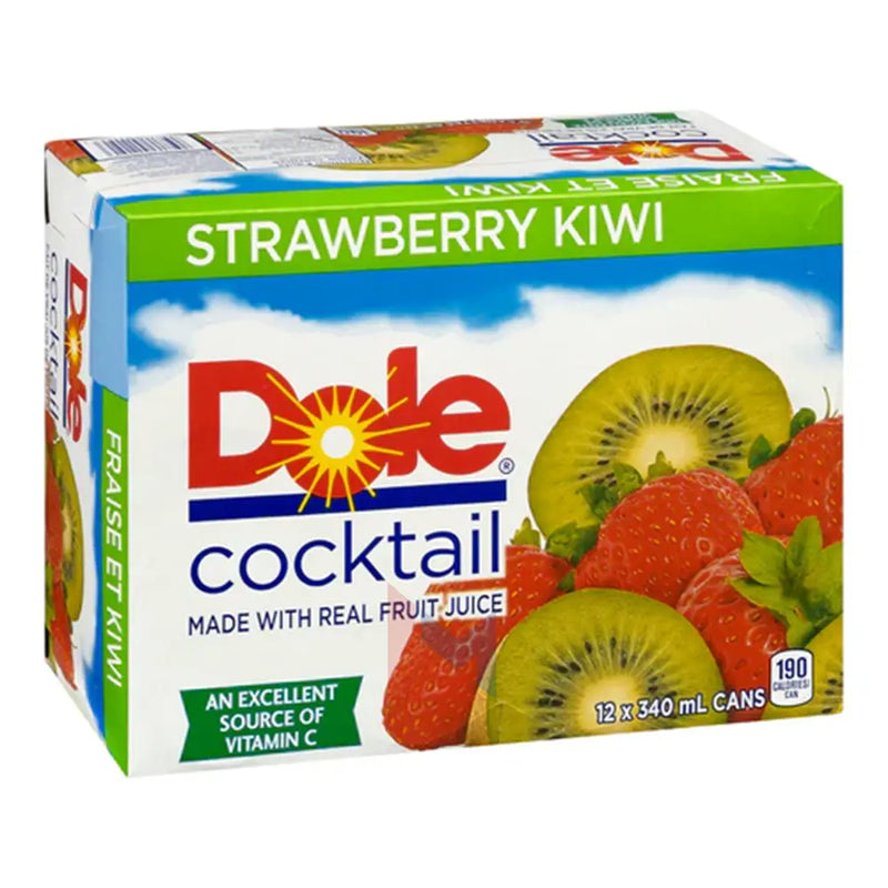 Dole - Cocktail Strawberry Kiwi - 12 x 340 ml