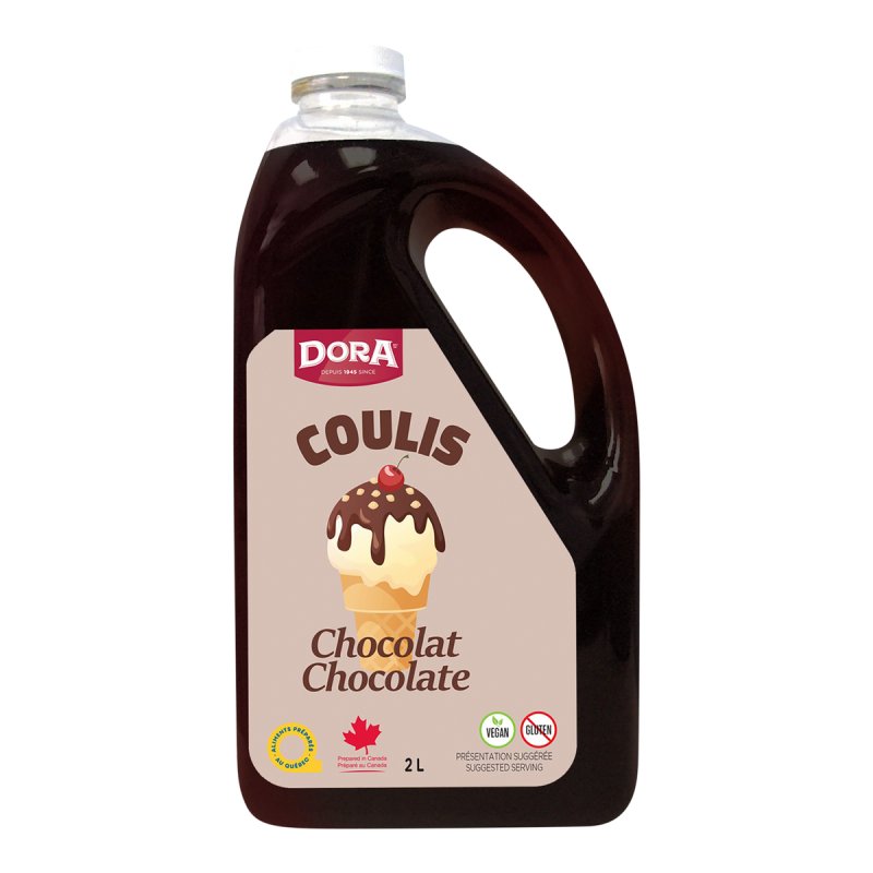 Dora Chocolate Dessert Topping - 2L