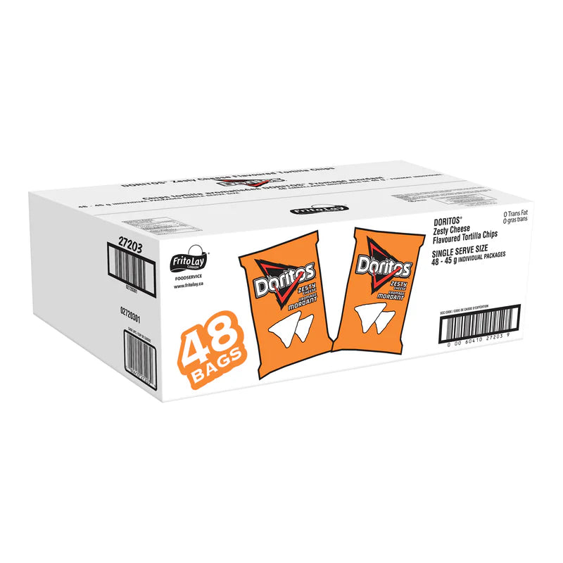 Doritos - Zesty Cheese - 48 x 45g