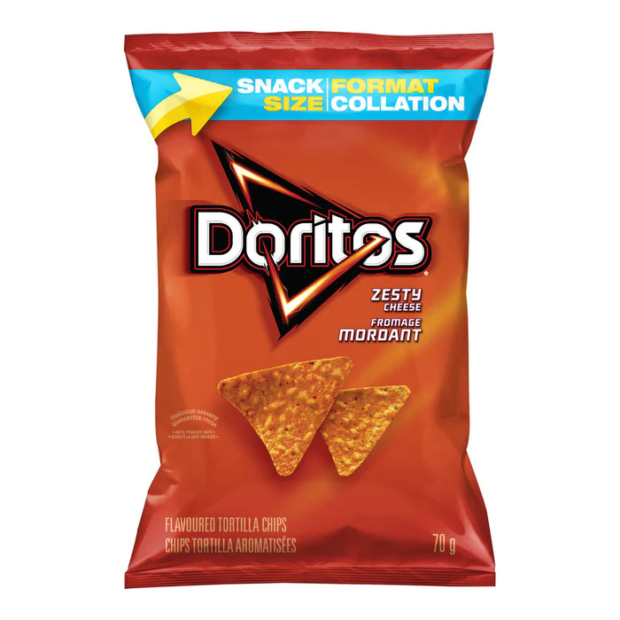 Doritos - Zesty Cheese - 
70g