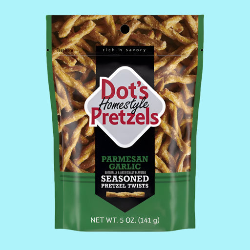 Dot's - Homestyle Parmesan Garlic Seasoned Pretzel Twists - 453g