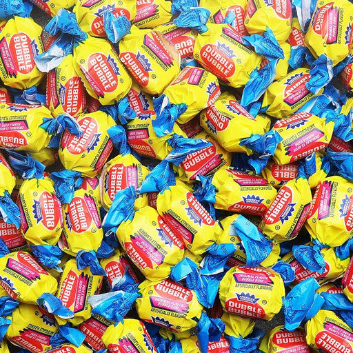 Double Bubble - Bubble Gum Individually Wrapped - 340 Pcs/Bucket