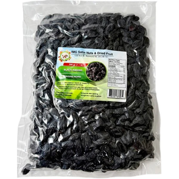 Dried Black Raisins - 500 g
