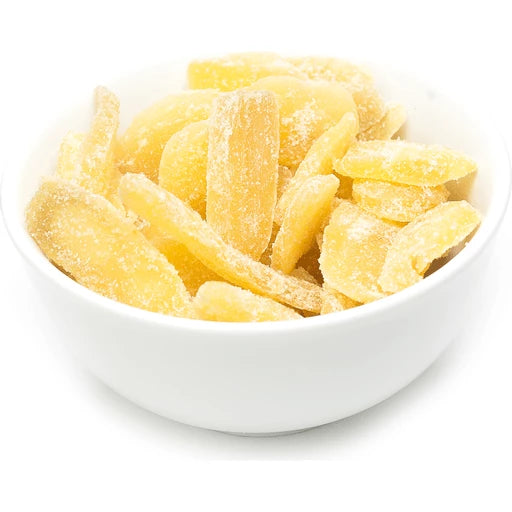 Dried Crystalized Ginger Slices Bulk - 11 Lbs