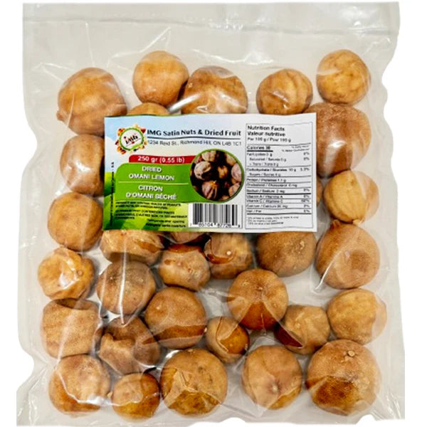 Dried Omani Lemon Whole - 250 g