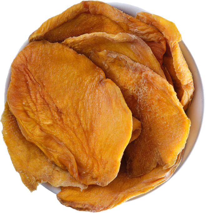 Dried Organic Mango Slices - 750 g
