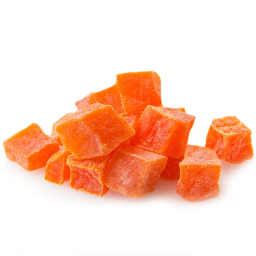 Dried Papaya Diced Bulk - 11 Lbs