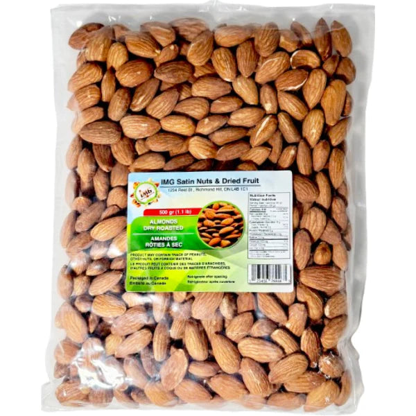 Dry Roasted Almonds - 500 g