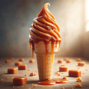 Dulce De Leche Caramel Cone Dip Topping