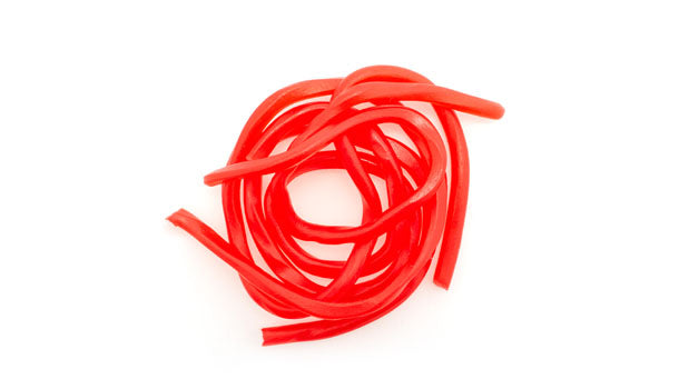 Dutch Strawberry Licorice Laces Bulk Licorice Candy - 20 Lbs