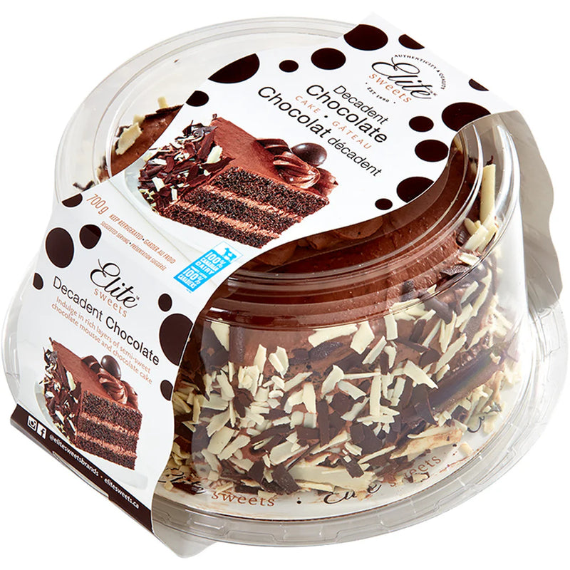 Elite Sweets 6 inch Decadent Chocolate Cake 700g