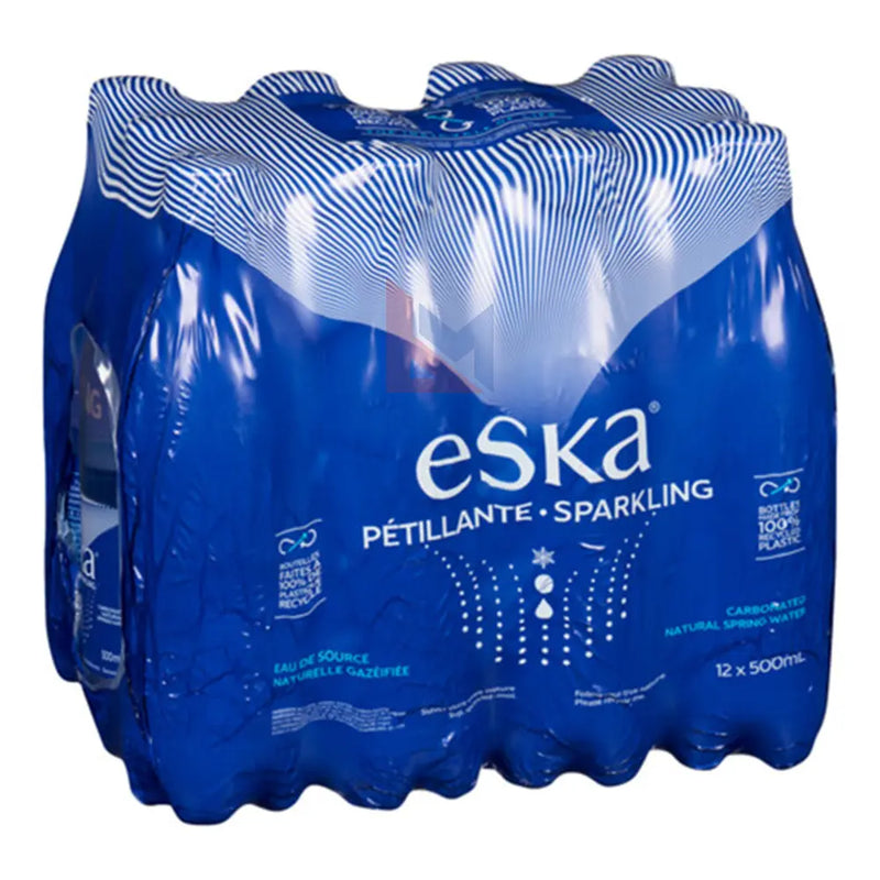 Eska - Carbonated Spring Water PET - 12 x 1 L