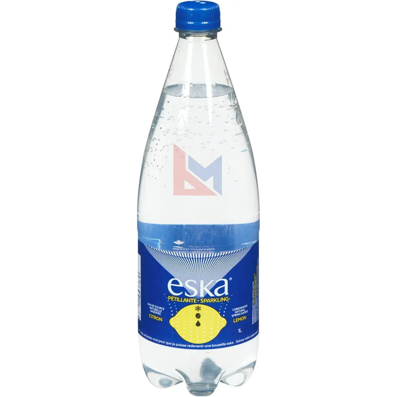 Eska - Carbonated Spring Water with Lemon PET - 12 x 1 L