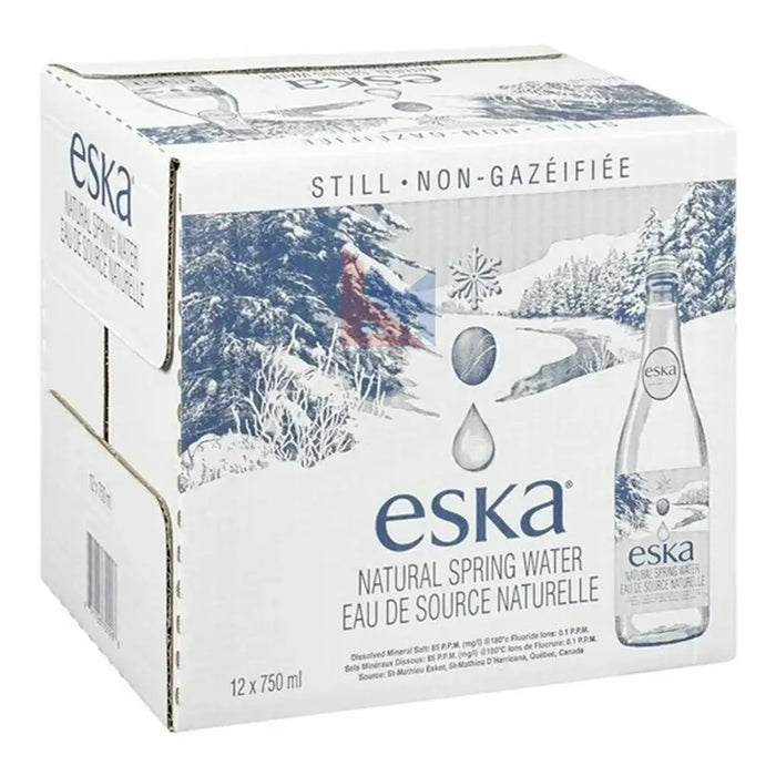 Eska - Natural Spring Water Glass - 12 x 750 ml
