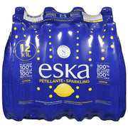 Eska - Sparkling Lemon Water PET - 12 x 1 L