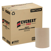 Everest Pro - Kraft Hand Paper Towel 8" x 425'- 12 Rolls