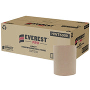 Everest Pro HWT600K - Kraft Hand Paper Towel 600' - 6 Rolls