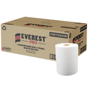 Everest Pro HWT600W - White Hand Paper Towel Roll 600' - 6 Rolls