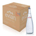 Evian - Natural Spring Water Glass Bottle - 12 x 750 ml