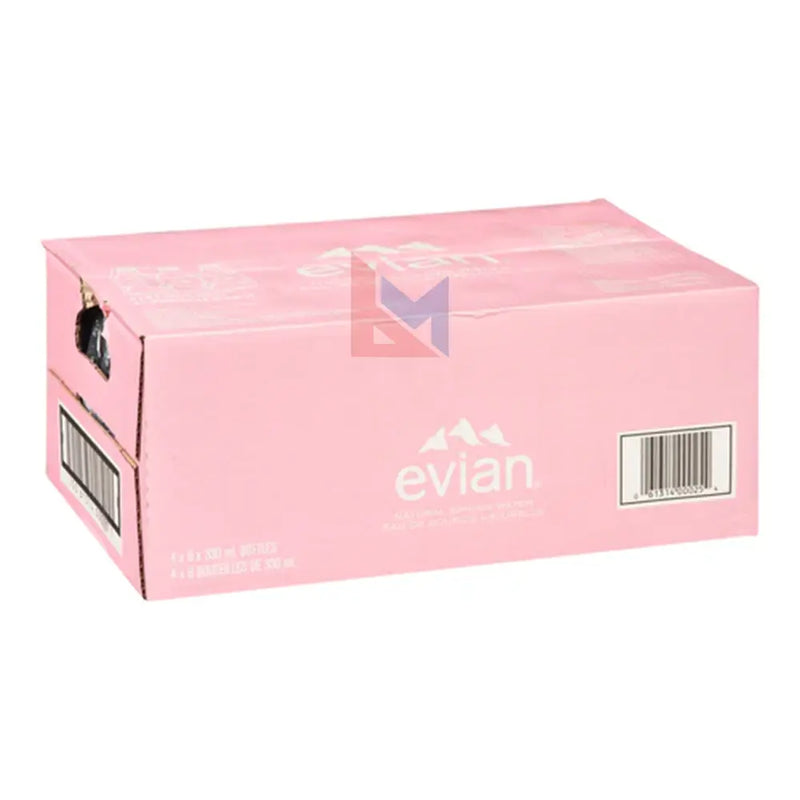 Evian - Natural Spring Water PET - 24 x 330 ml