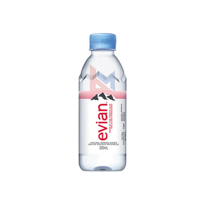 Evian - Natural Spring Water PET - 24 x 330 ml